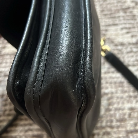 Vintage 90s COACH Station Bag 5130 Black Made in USA EUC - Picture 4 of 12